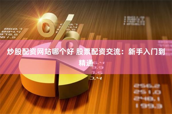 炒股配资网站哪个好 股票配资交流：新手入门到精通