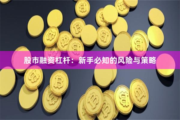 股市融资杠杆:新手必知的风险与策略